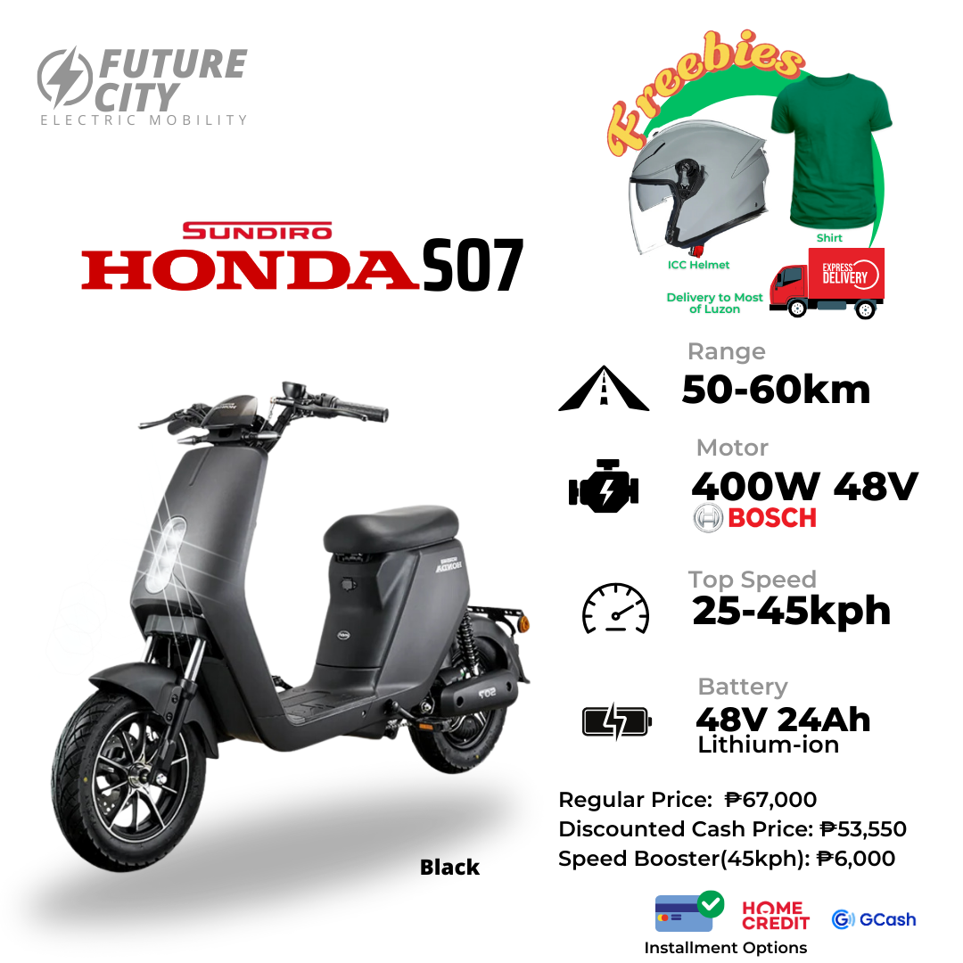 Honda Electric Bike Sundiro SO7