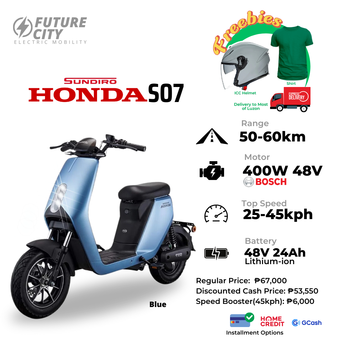 Honda Electric Bike Sundiro SO7