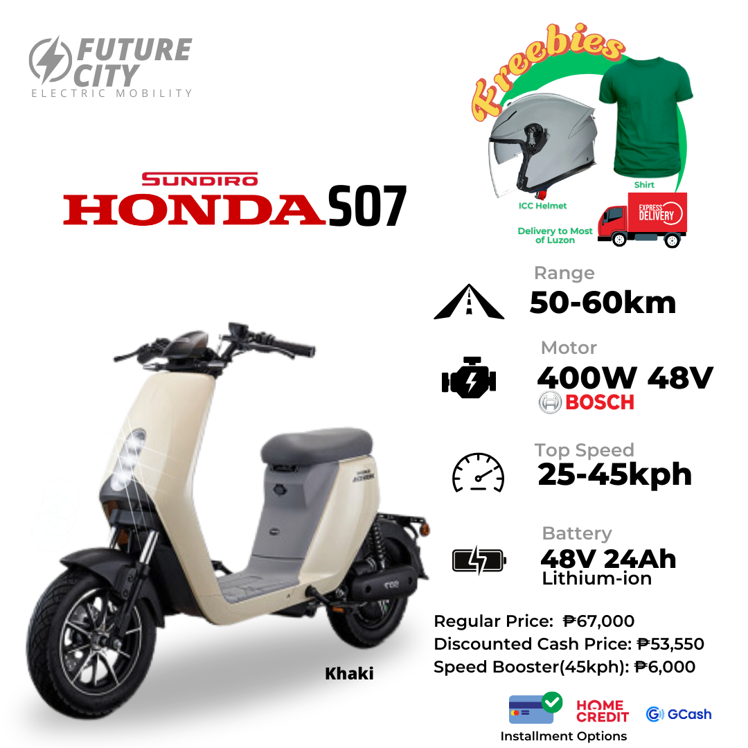 Honda Electric Bike Sundiro SO7