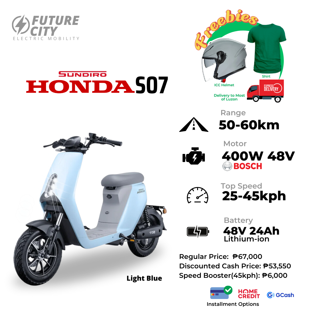 Honda Electric Bike Sundiro SO7