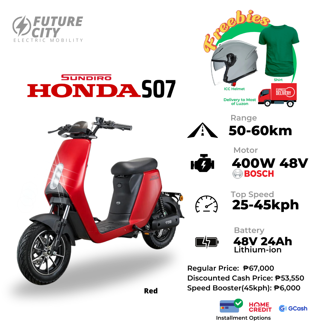 Honda Electric Bike Sundiro SO7